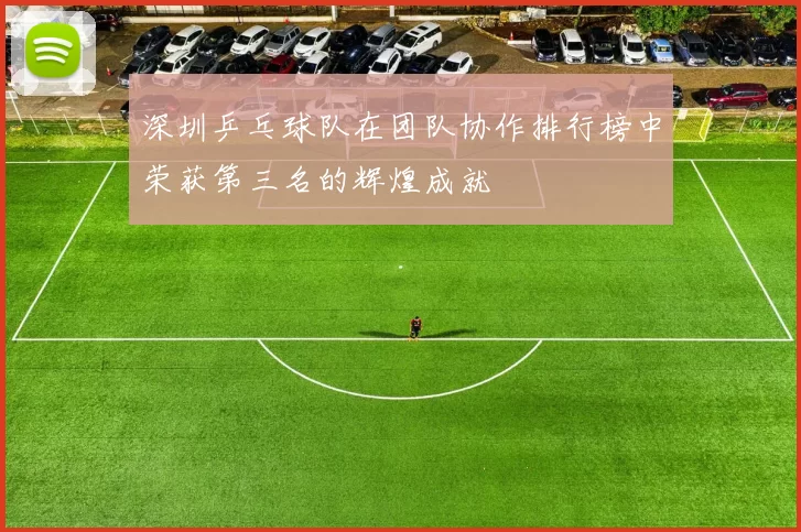 深圳乒乓球队在团队协作排行榜中荣获第三名的辉煌成就