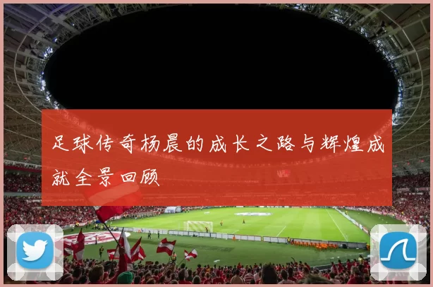 足球传奇杨晨的成长之路与辉煌成就全景回顾