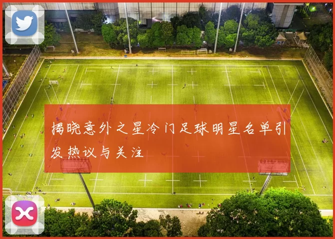 揭晓意外之星冷门足球明星名单引发热议与关注